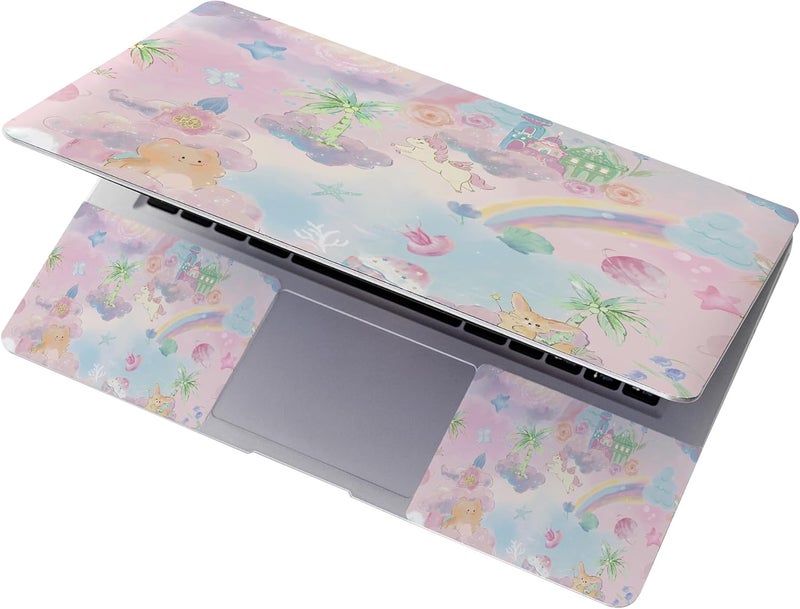 WINTOJO 11.6 13 13.3 14 15 15.6 inches Netbook Laptop Skin Sticker Decal Reusable Protector Cover Case for Laptop Notebook chromebook Cute W-NEK-50 - Image 3